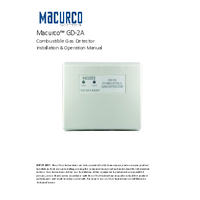 Thumbnail of document Manual - GD-2A Combustible Gases Detector